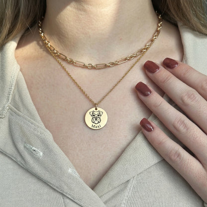 Pet Face Necklace